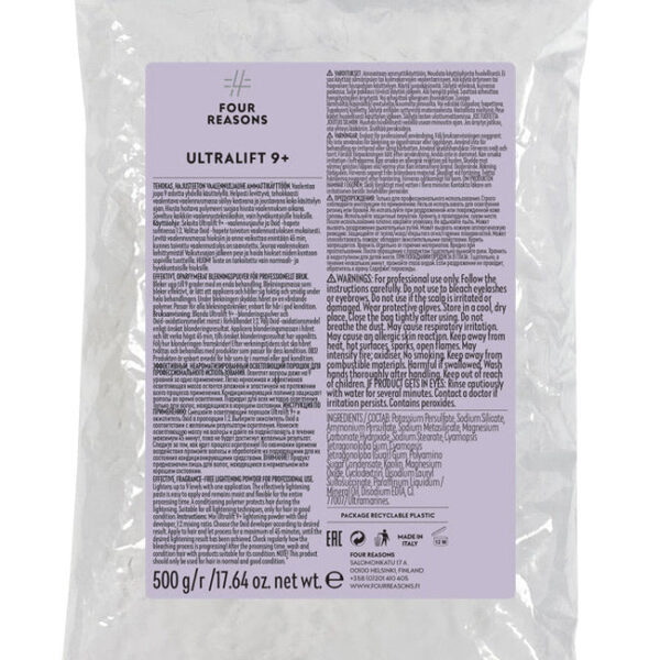  Ultralift 9+ Pudră Decolorantă Profesională Puternică 500g