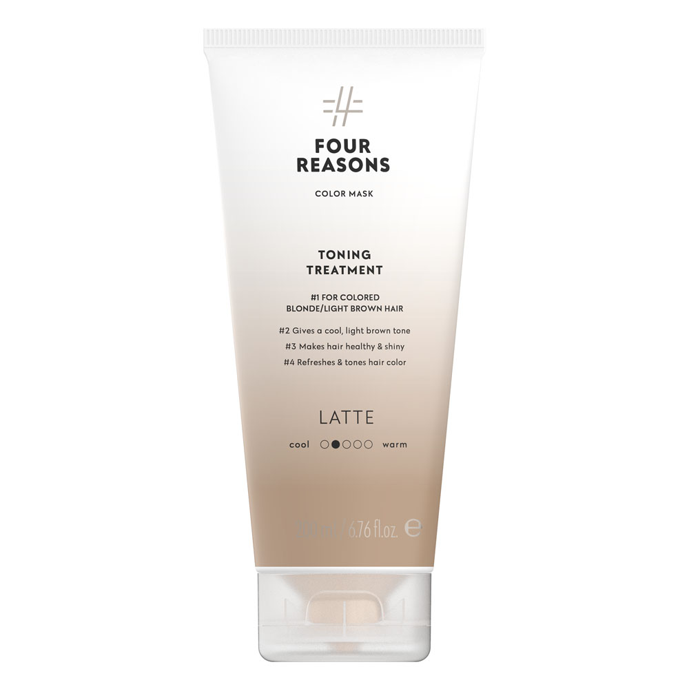 Four-Reasons-Color-Mask-Latte-sävyttävä-tehohoito-vaaleille-tai-vaaleanruskeille-hiuksille