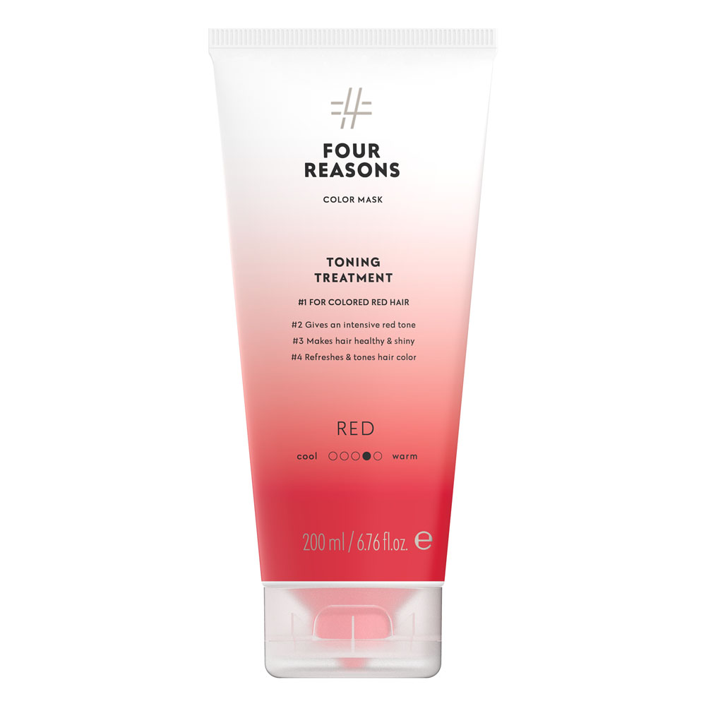 Four-Reasons-Color-Mask-Red-sävyttävä-tehohoito-punaisille-hiuksille