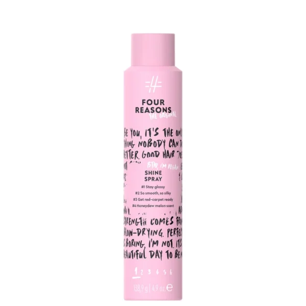 Spray Uscat pentru Luciu Natural al Părului