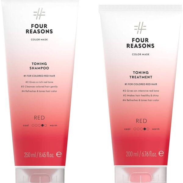 Set Color mask Red sampon +masca