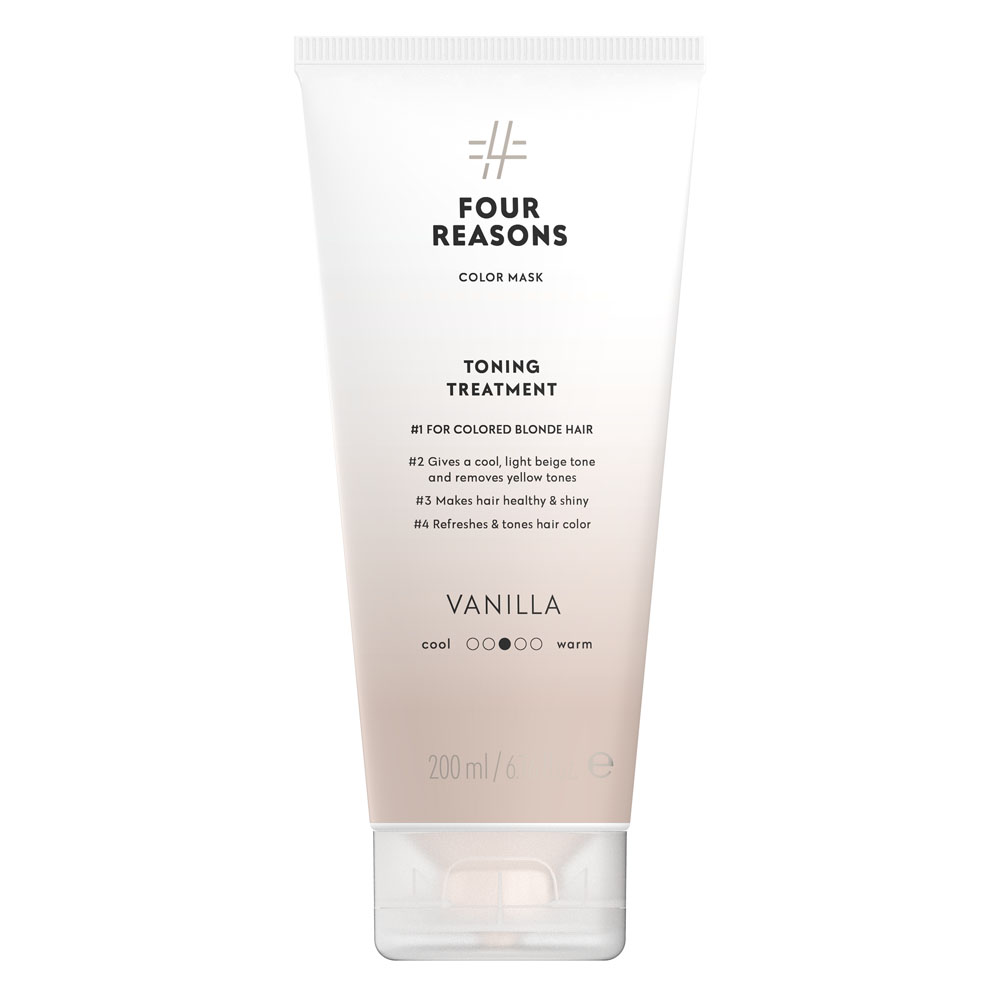 Four-Reasons-Color-Mask-Vanilla-sävyttävä-tehohoito-vaaleille-hiuksille